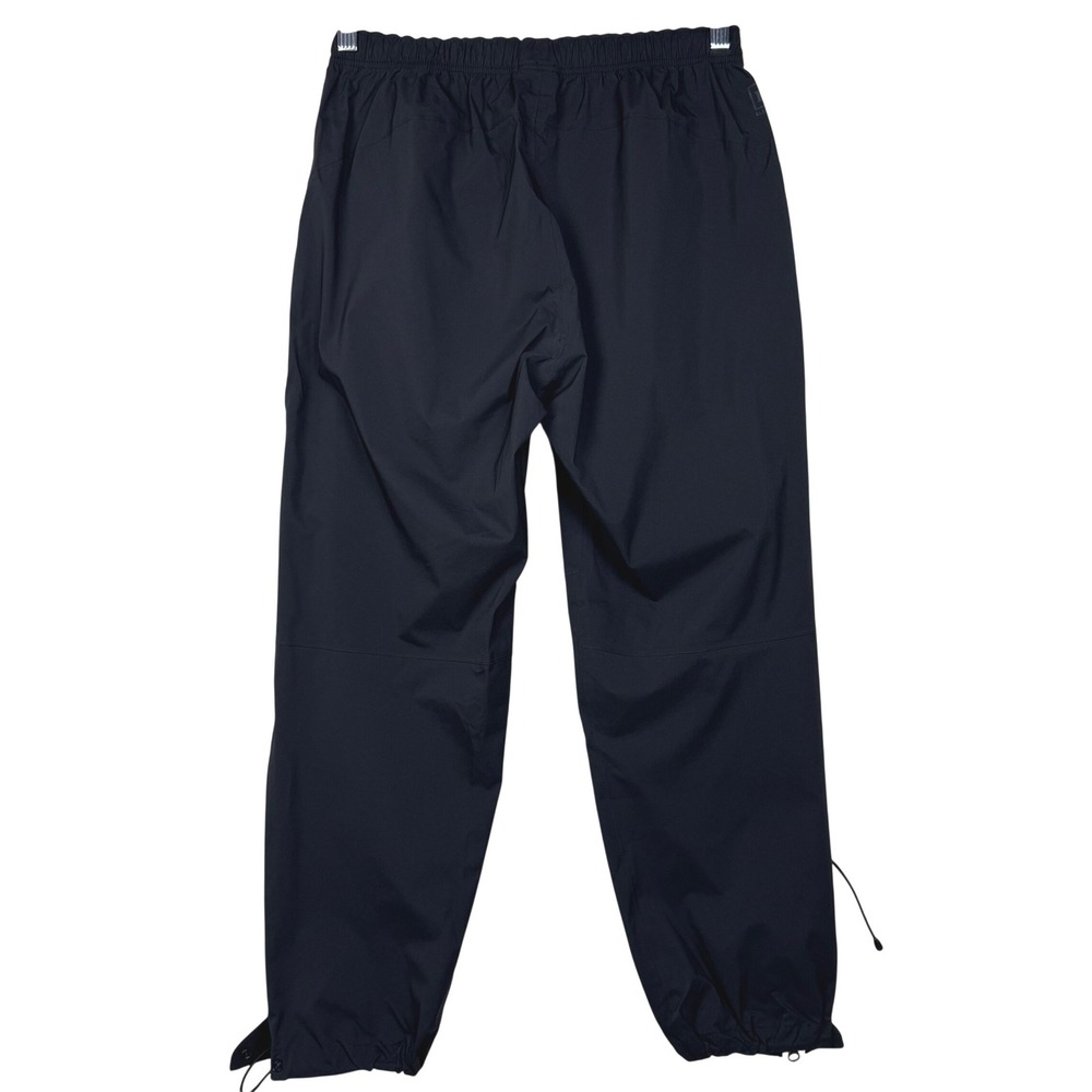 REI E1 Elements Rain Pants Womens M Petite Black Waterproof Outdoor Gorpcore - Picture 2 of 12
